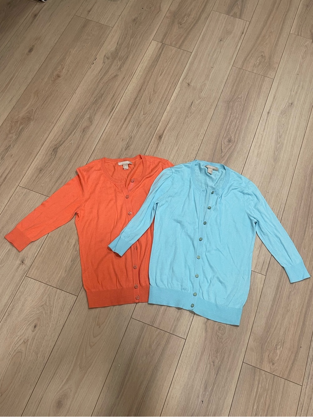 Lightweight 3/4 Sleeve Cardigans (2)